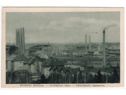 FRYŠTÁT. Železárny. 1932.