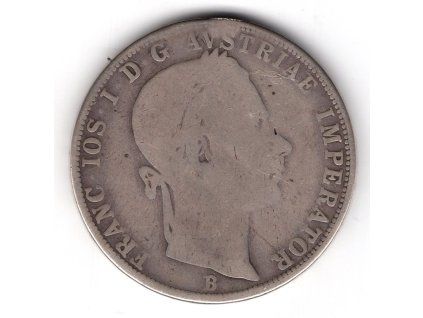 František Josef I. 2 zlatníky 1859/B. Ag.