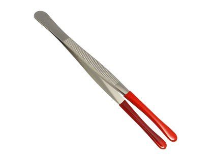 Pinzeta na mince s gumovým zakončením 120 mm - 1