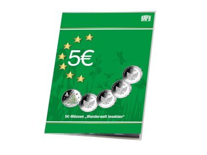 Sběratelská kapsa na 5€ mince Insekten - 1