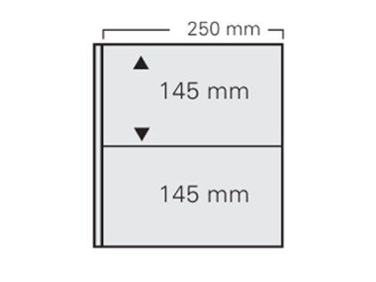 Doplňkové listy Favorit na bankovky 145×250 mm - 1