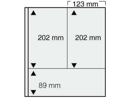 Speciální listy Dual Blanko 123×173 mm a 118×246 mm - 1