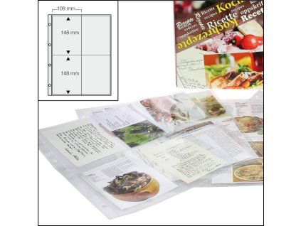 Listy do alba s recepty 148×108 mm - 1