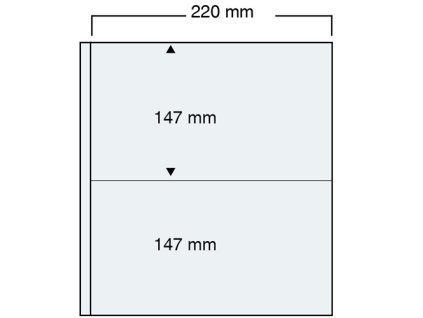 Listy Compact A4, 2 pole 147×220 mm - 1