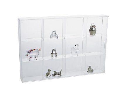 Akrylová vitrína 12 polí 85×75×42 mm - 1