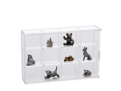 Akrylová vitrína s 12 poli 40×35×42 mm - 1