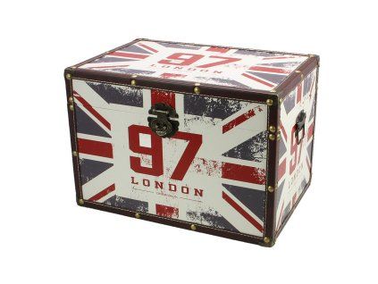 Úložná truhla Union Jack 38×26×26 cm - 1