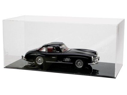 Vitrína na modely tramvají a vlaků 35×15×16,5 cm - 1