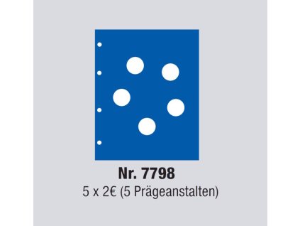 List TOPset na 5 2€ mincí - 1