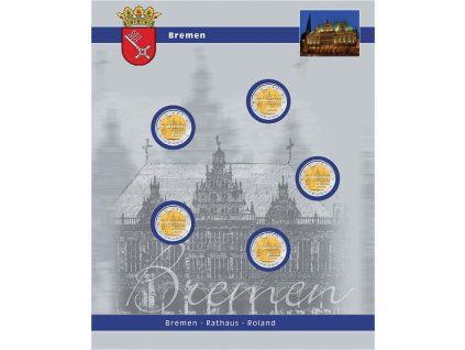 List TOPset na 2€ mince Německo - Brémy - 1