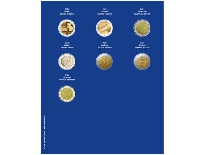 Listy TOPset na 2€ mince (list 37) - 1
