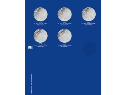 List TopSet na 25 € mincí German Unity - 1
