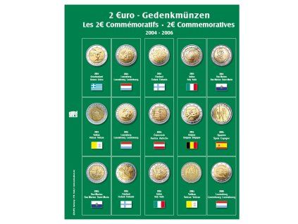 Předtištěný list Premium na 2€ mince 2004-2006 - 1