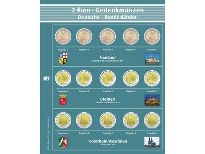 List na 2€ mince Německo Premium - 1