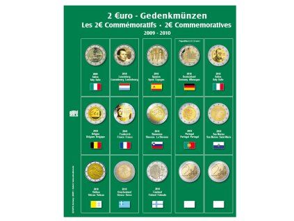 Předtištěný list Premium na 2€ mince 2009-2010 - 1