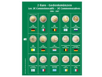 Předtištěný list Premium na 2€ mince 2006-2007 - 1