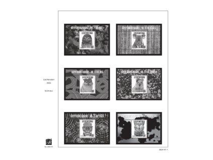 Album na lichtenštejnské krypto-známky SAFE dual - 1