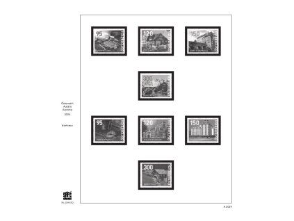 Album SAFE dual - rakouské známky 2024 - 1