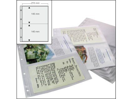Listy 145×215 mm, 2 pole - 1