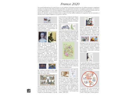Předtištěné listy - Francie 2020 - 1