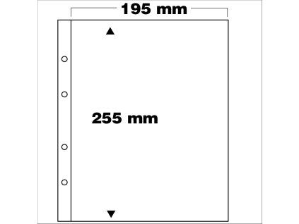 Listy Premium na mince 255×195 mm - 1