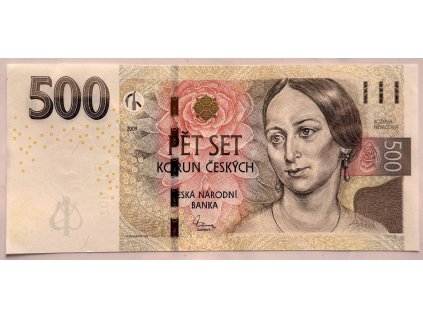 ČESKO. 500 korun 2009. Série K 27. Hej. CZ 29