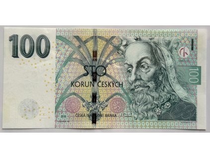 ČESKO. 100 korun 2018. Série S 59. Hej. CZ 31.