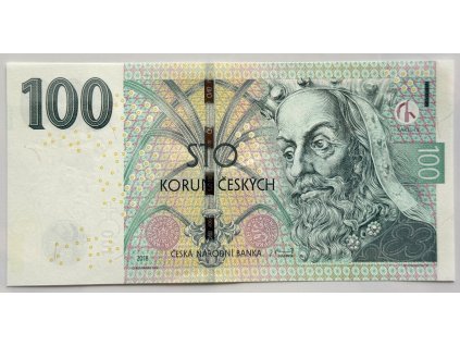 ČESKO. 100 korun 2018. Série N 75. Hej. CZ 31.