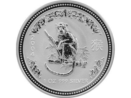 001434 stribrna investicni mince year of the monkey rok opice lunarni 1 oz 2004 01 det