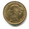 VELKÁ BRITÁNIE. Herní žeton. Královna Viktorie. The Prince of Wales Model Half Sovereign.