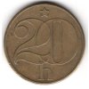 ČESKOSLOVENSKO. 20 haléřů 1981.