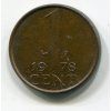 NIZOZEMÍ. 1 cent 1978.