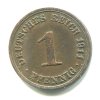 NĚMECKO. 1 Pfennig 1911/A.