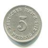 NĚMECKO. 5 Pfennig 1912/G.