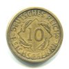 NĚMECKO. 10 Reichspfennig 1926/A.