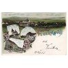 CERHOVICE. 1901. Litografie.