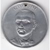 Teatre-Variete Praha. CORTINI - žeton kouzelníka. 1933.