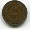 František Josef I. 2 fillér 1910/KB