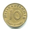 NĚMECKO. 10 Pfennig 1938/J.