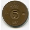 ŠVÉDSKO. 5 öre 1968. KM-822
