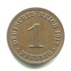 NĚMECKO. 1 Pfennig 1912/A.