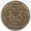 SINGAPUR. 1 dollar 1988.
