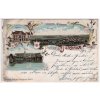 JISTEBNICE.1898. Litografie.