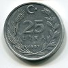 TURECKO. 25 lira 1987.