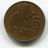 TRINIDAD A TOBAGO. 5 cents 1975.