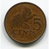 TRINIDAD A TOBAGO. 5 cents 1980.