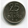 ŠVÉDSKO. 25 öre 1963. KM-836