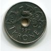 NORSKO. 1 krone 1997. KM-462