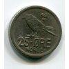 NORSKO. 25 öre 1961. KM-407