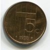 NIZOZEMÍ. 5 cents 1998. KM-181